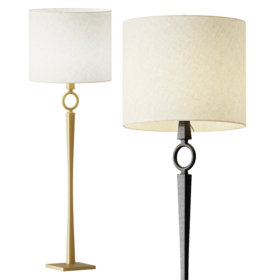 Easton Forged Iron Floor Lamp - Image 1