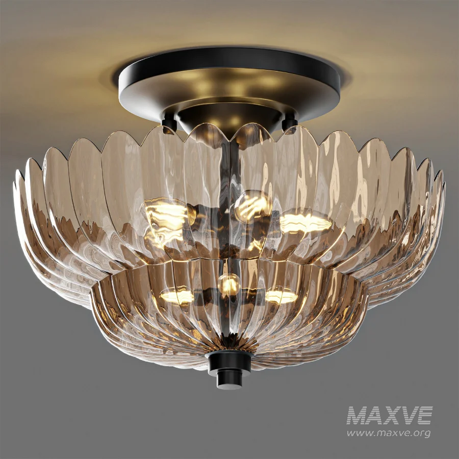 Raveena Semi Flush Mount Ping Lighting - Image 1