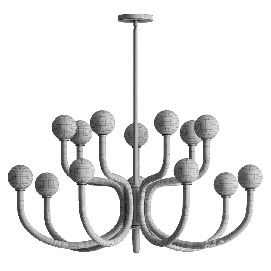 Matteo Joelle 14 Light Chandelier - Image 3