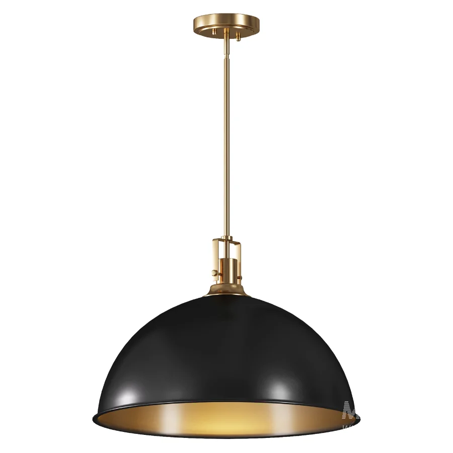 Single Dome Kitchen Island Pendant Light - Image 2