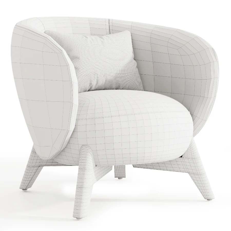 Tilar Blue Matting Chair - Image 1