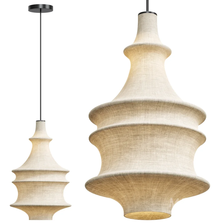 Saint III Crochet Pendant Lamp - Image 5