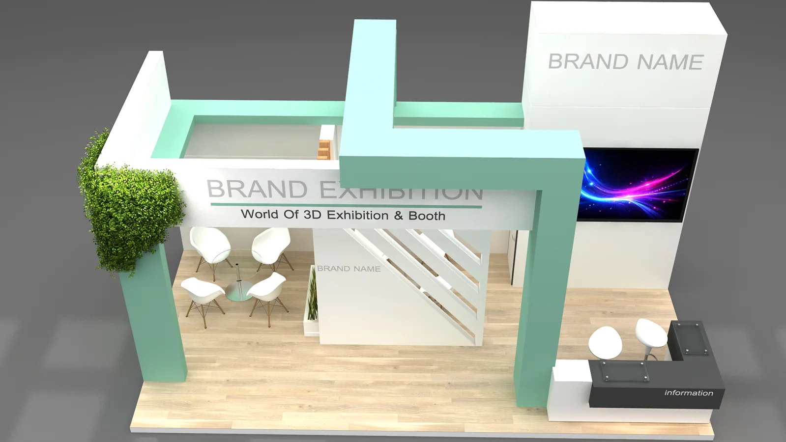 exhibition booth - Image 1