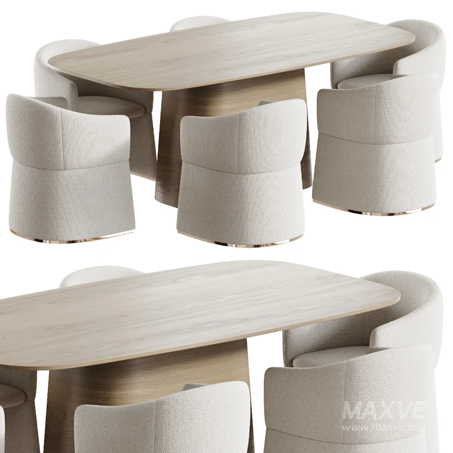 Dining set 026 - Image 1