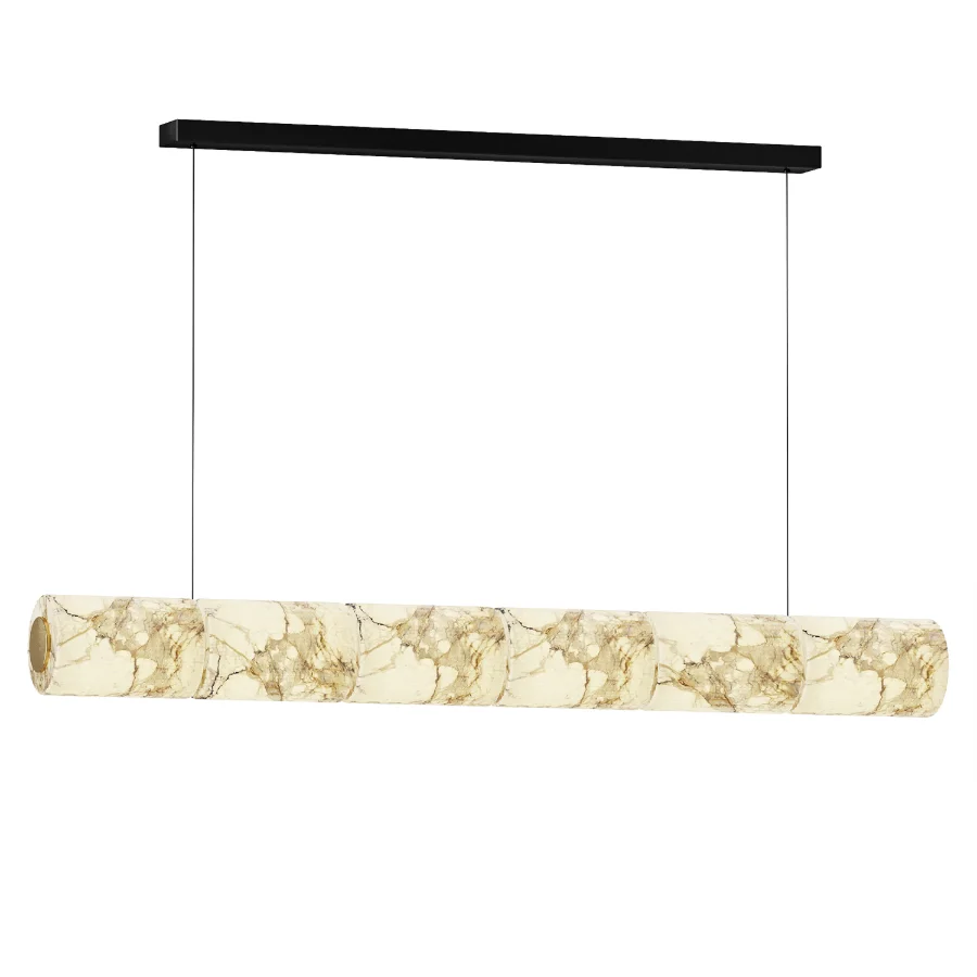 Linno Tower Opal Glass Patina Satin Centersvet - Image 2