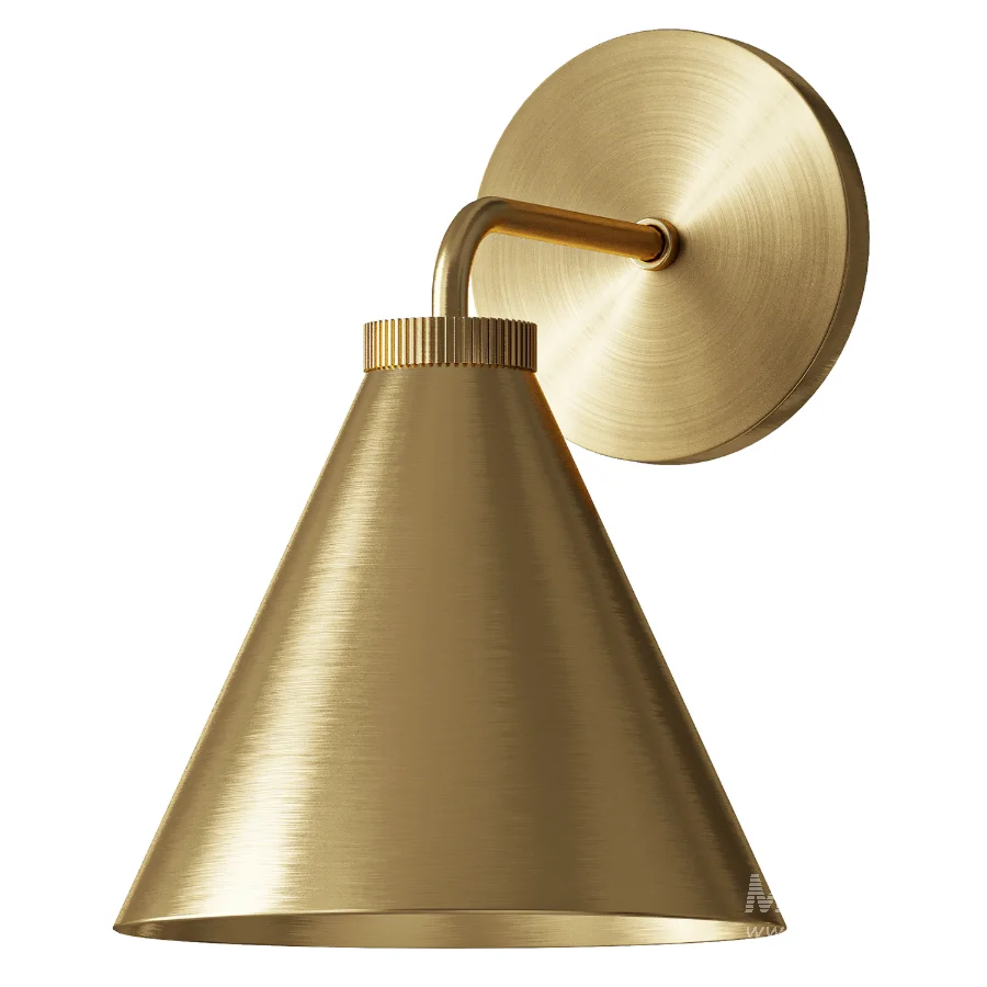 Korvi Iron Tapered Sconce - Image 2