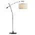 Possini Euro Raymond Warm Gold Adjustable Boom Arc Floor Lamp - Thumbnail 2