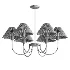 Lenore Pleated Chandelier 6 heads - Thumbnail 3