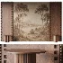 Vintage Landscape Decorative Wall Panel - Thumbnail 1
