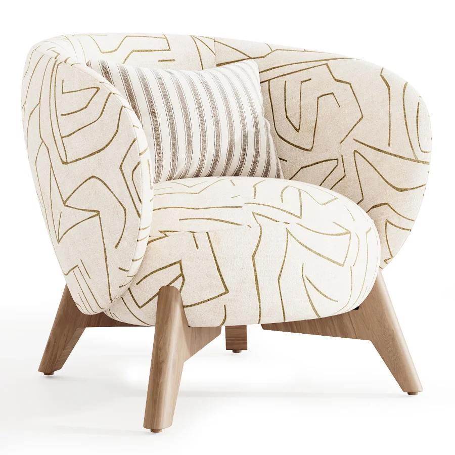 Tilar Blue Matting Chair - Image 6