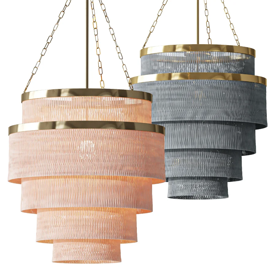 Aloha Fringe Chandelier - Image 1