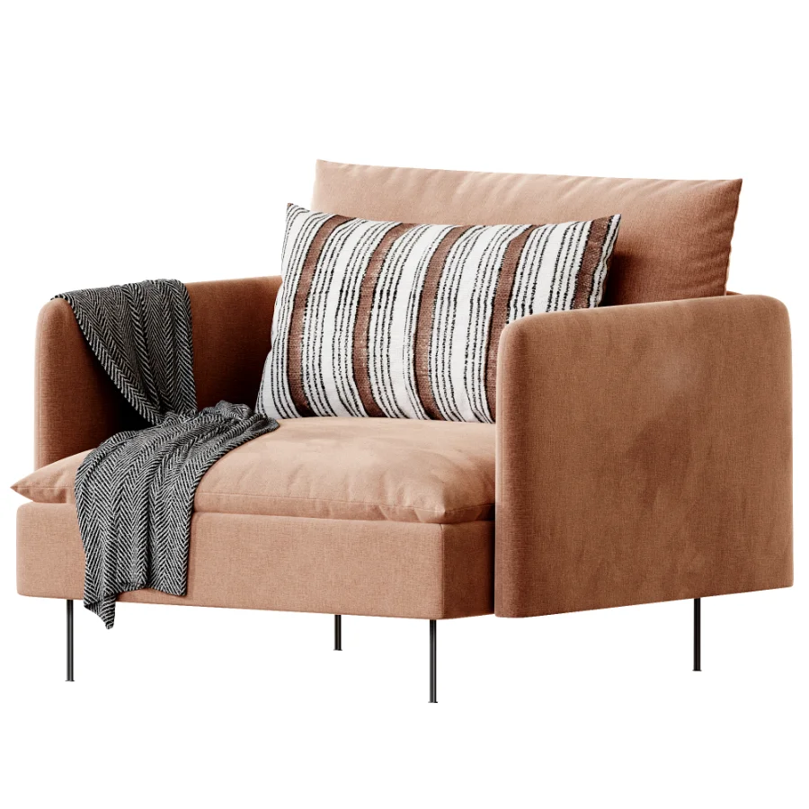 Kelinge rust Armchair - Image 2