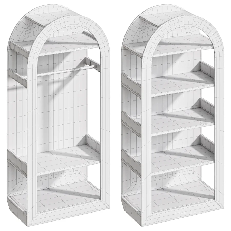 Arco High Rack Open Cabinet By Montessori Home - Image 7