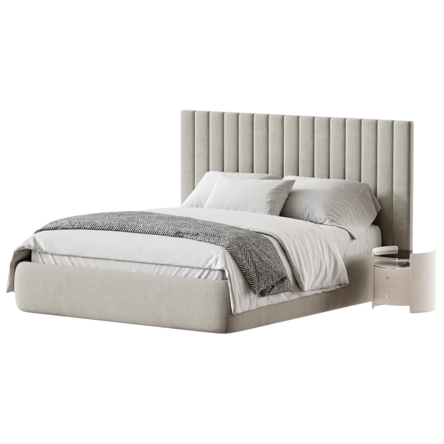 Streak bed with wide headboard - Image 3