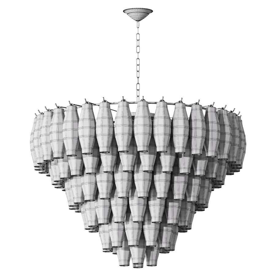 Venini Murano Glass Chandelier - Image 5