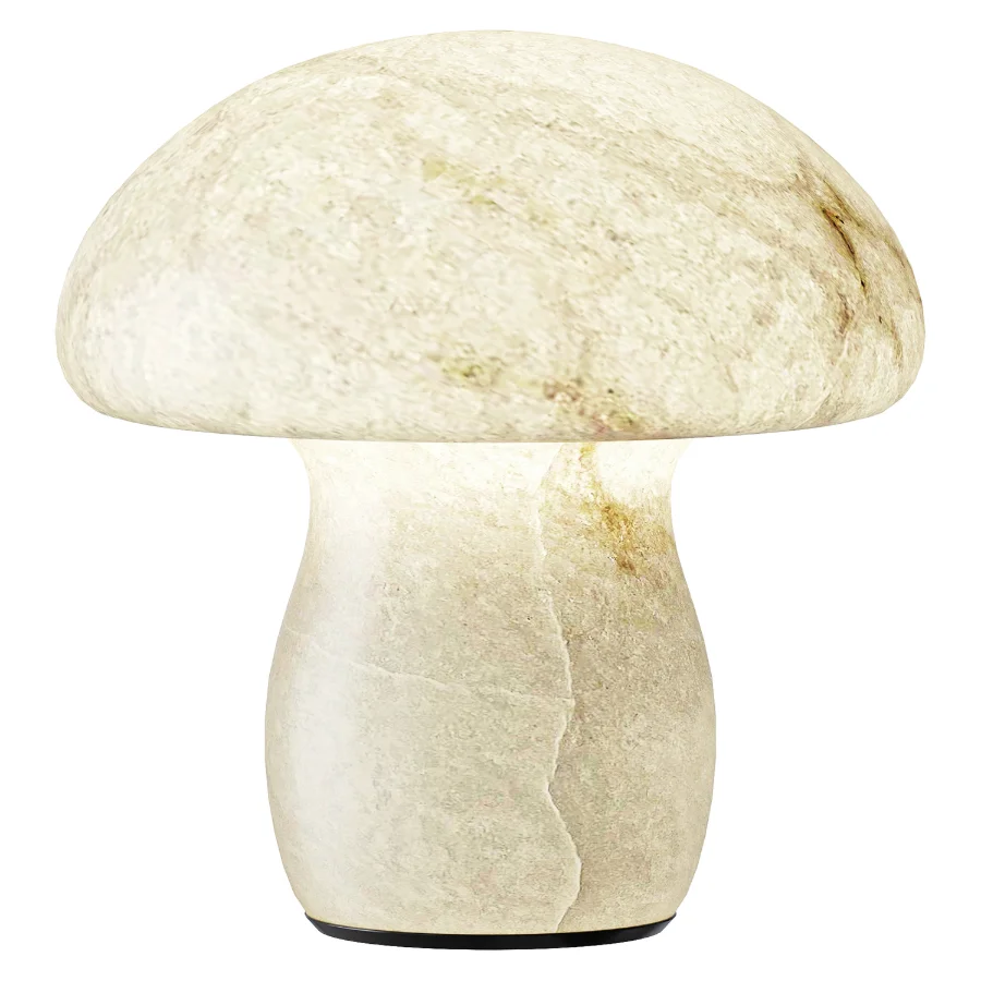 Alabaster Modern Mushroom Table Lamp - Image 1