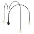 Nordic Simple Lines LED Iron Decorative Wall Lamp - Thumbnail 4