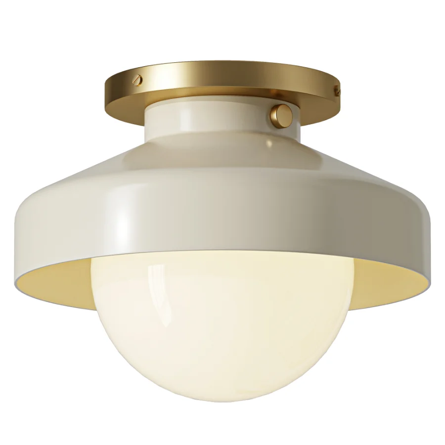 Darren Industrial Metal Dome Ceiling Light - Image 2