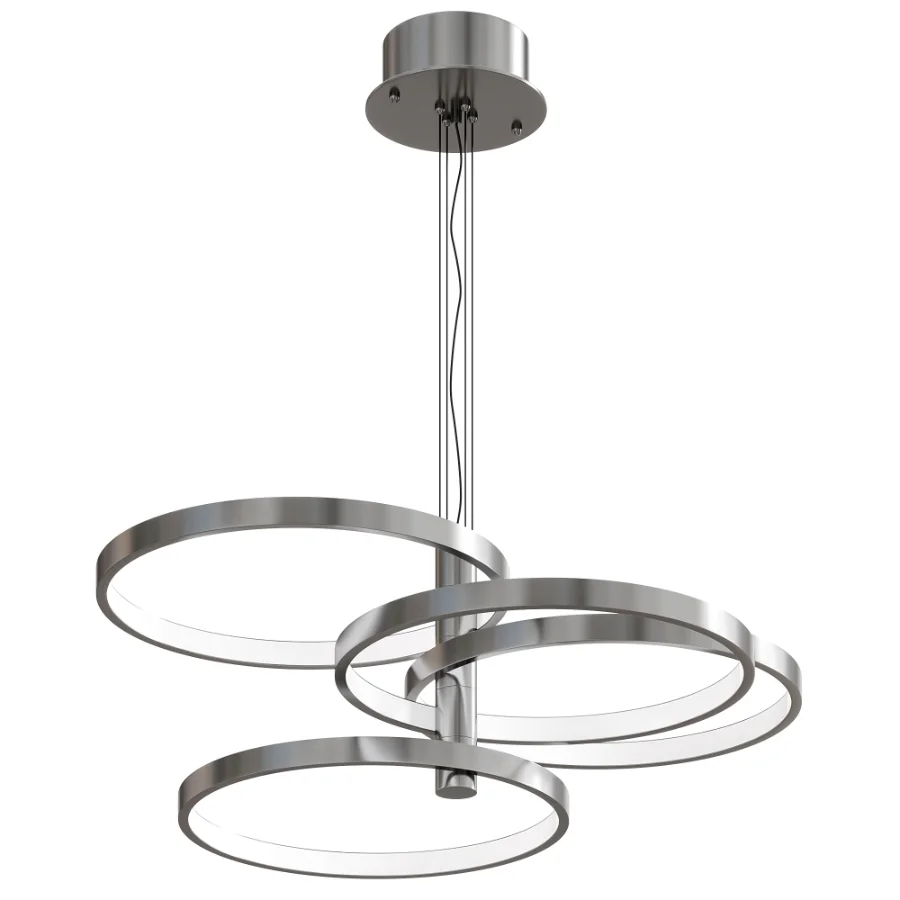 Hoopla Pendant Chandelier By Lightology - Image 3