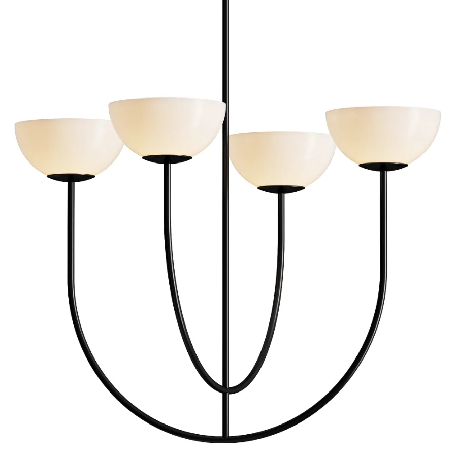 Dantone Home Poem 4 Light Chandelier - Image 1