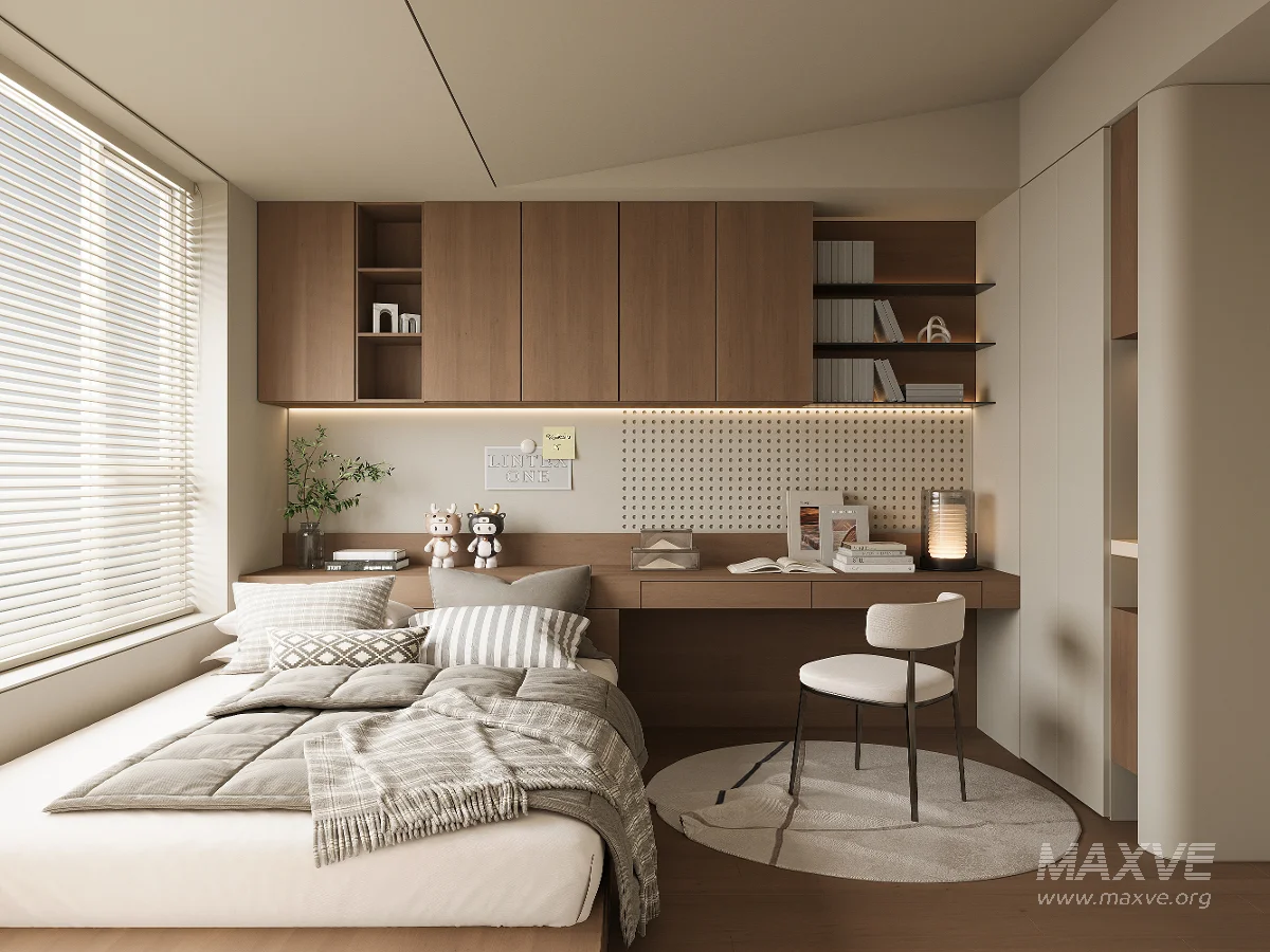 modern bedroom - Image 1