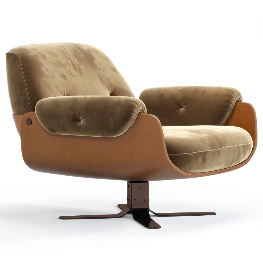 Laurel Armchair By Minotti - Image 6