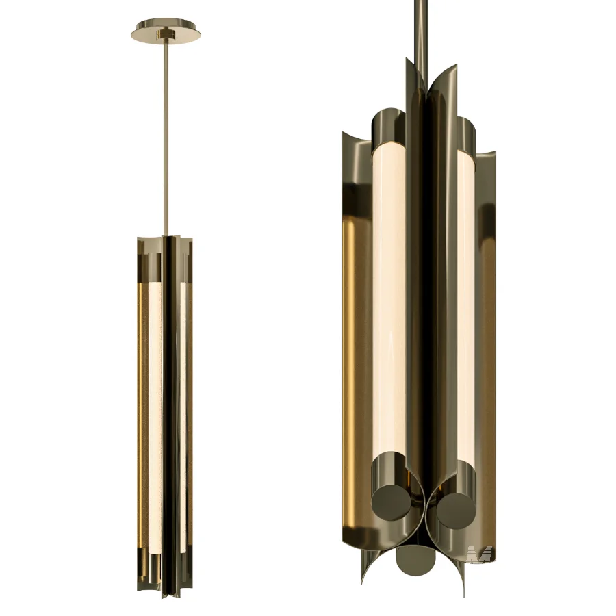 Carson Four Pendant Light Narrow - Image 3