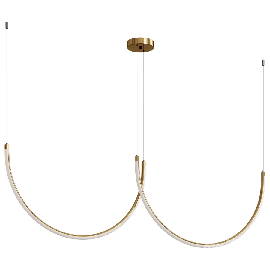 Line Led Chandelier 3 By Loft - Image 1