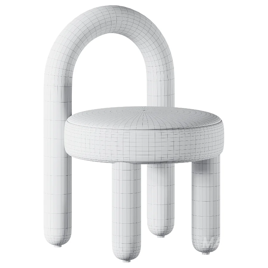 Contemporary Scandinavian chair - Image 3