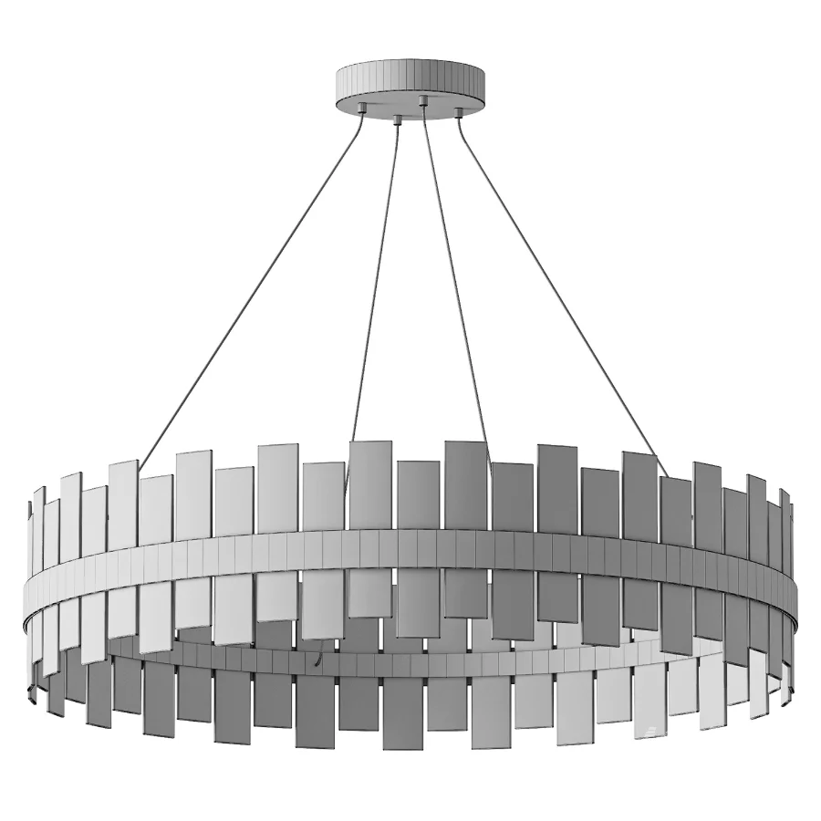 Round crystal chandelier - Image 1
