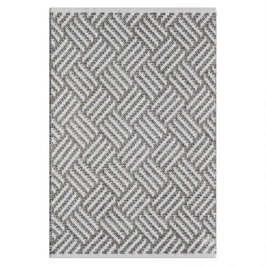 Crisscross Platinum Handwoven Indoor - Image 2