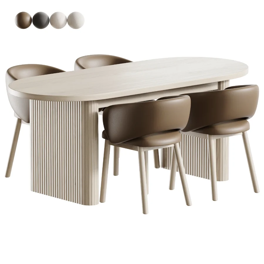 Dining set 032 - Image 2