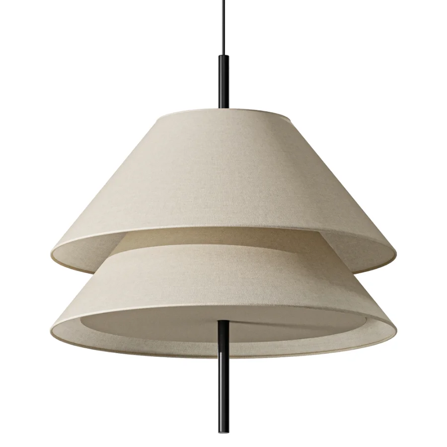 Kobi Double Drum Pendant - Image 1