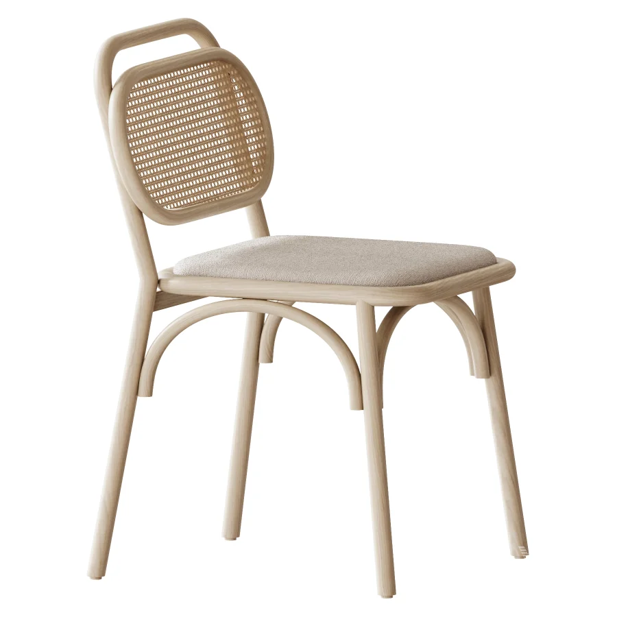 Doriane solid oak chair - Image 2