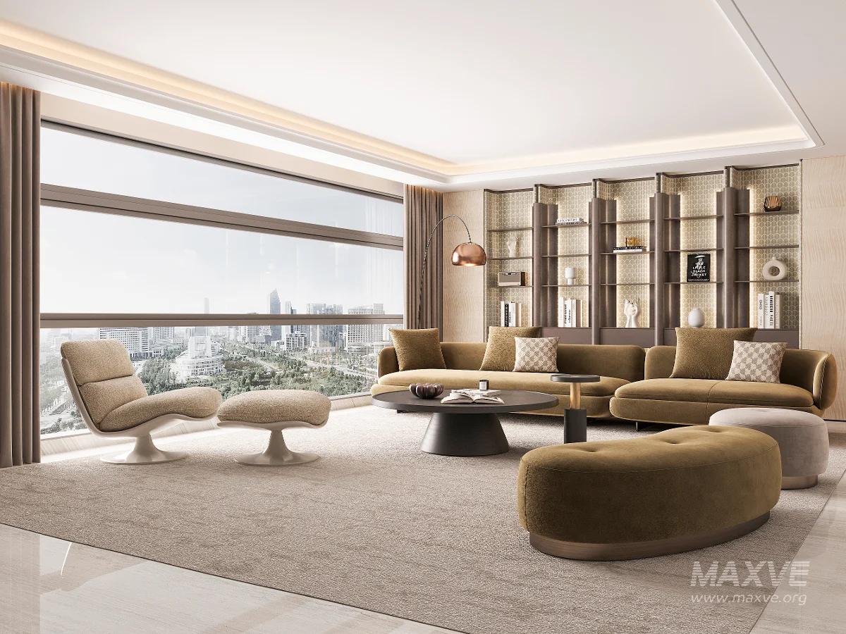modern living room - Image 1