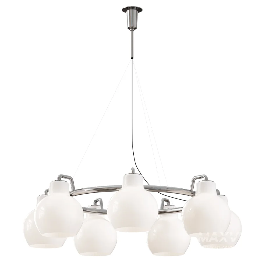 Vl Ring Crown Chandelier By Louis Poulsen - Image 2