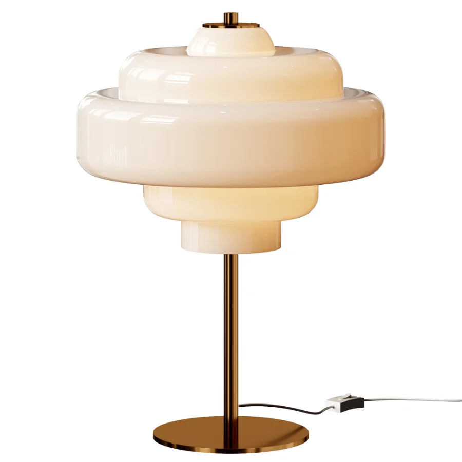 Westwing Collection Millie Glass Table Lamp - Image 3