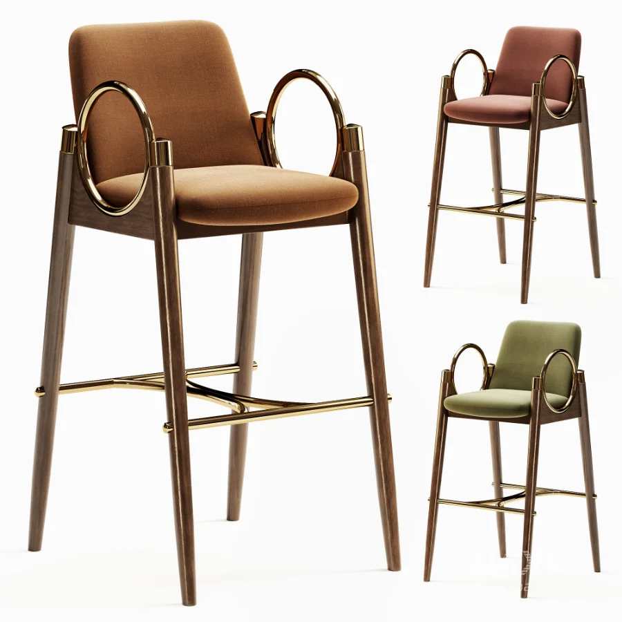 Lincoln Bar Chair Mezzo Collection - Image 1