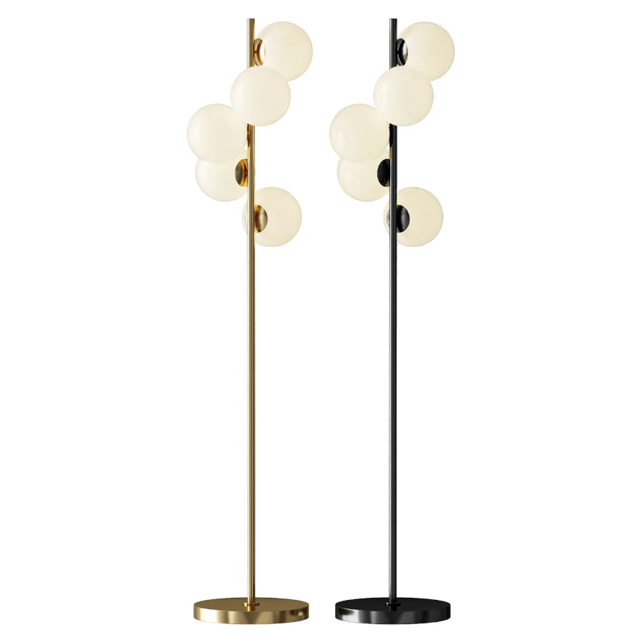 Staggered Glass Floor Lamp NineLighting - Image 3