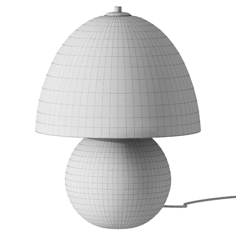 Izu Table Lamp Brown Marble - Image 3