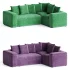 voltaire sofa kushetka - Thumbnail 3
