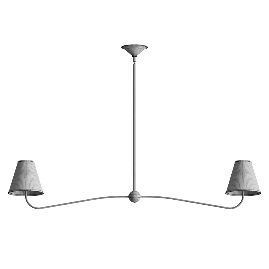 Fibura Modern Chandelier 2 heads - Image 3