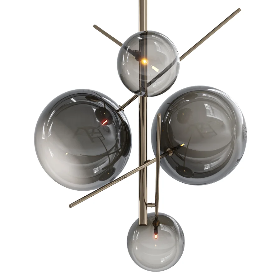 Bolle Suspension Lamp 4 Spheres LED - Image 2