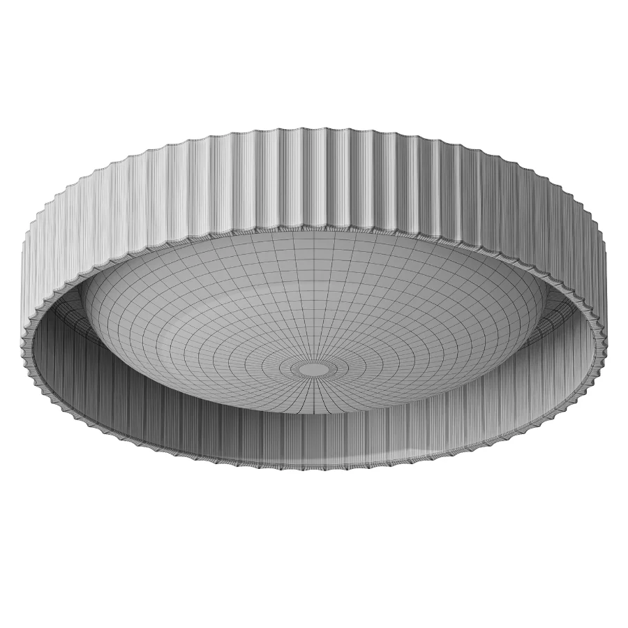 Lavra Colorful Gypsum Concrete Round Ceiling Light - Image 5