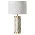 3 Clump Travertine Table Lamp Brilliant Maker - Thumbnail 2