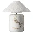 Block Golden Calacatta Marble Table Lamp - Thumbnail 2