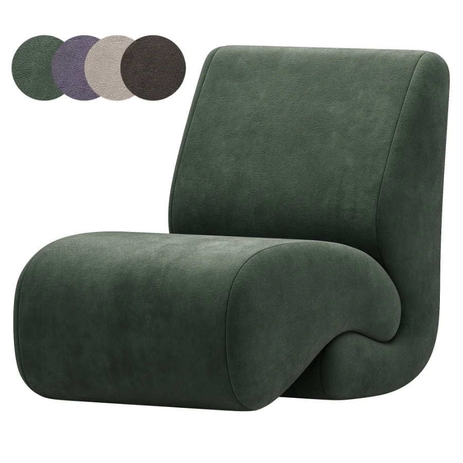 Pair Ivan Matusik lounge chairs - Image 1