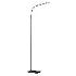 GLUX GDUGNESF Black Arc Floor Lamp - Thumbnail 2