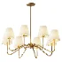 Lassen Brass Chandelier Docos - Thumbnail 1
