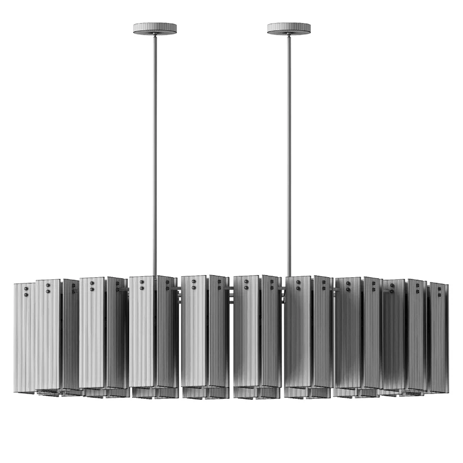 Delsie Oval Chandelier - Image 4